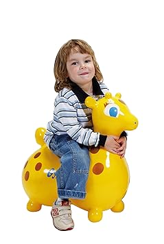 Gyffy Giraffe , Rody Hüpfpferd Sprungpferd Cavallo Ledraplastic Gymnic