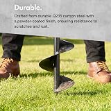 VonHaus Fence Post Auger 1050mm x 150mm Manual Digger Garden Post Hole view 3