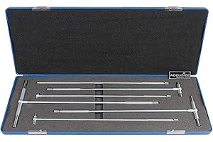 Accusize Industrial Tools 5/16'' - 6", 6ps/Set 12” Long Reach Telescoping Gage, 3602-5012