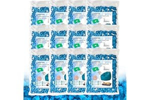 Garifon 60lbs Bean Bag Filler, Pillow Filler Stuffing, Bean Bag Filling, Shredded Memory Foam Filling, Punching Bag Filler, Foam Refill for Pouf/Ottoman Stuffing/Boxing Bag,Added Gel Particles