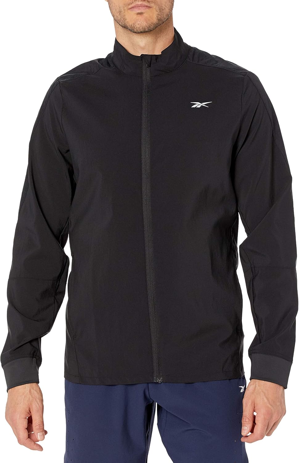 Reebok mens Woven Wind Jacket : Clothing