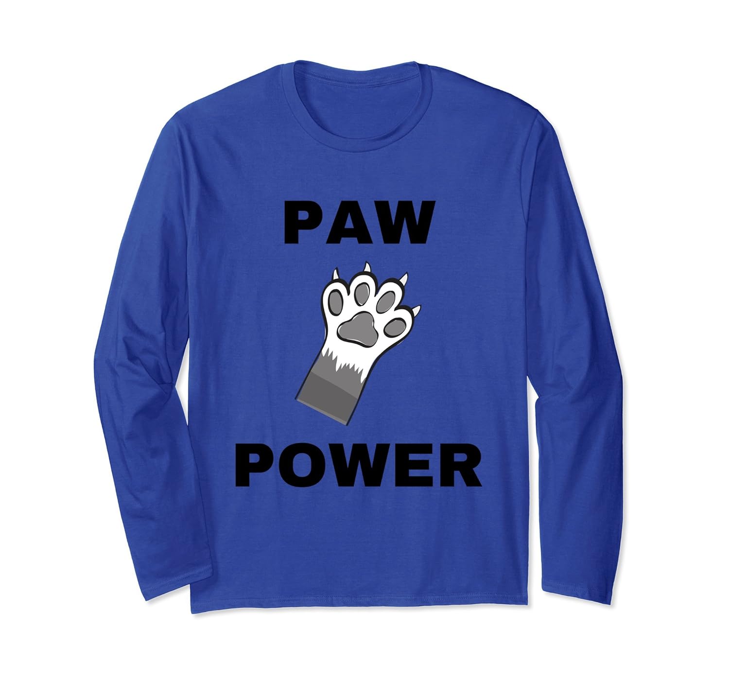 Paw Power Cat Lovers Long Sleeve T-Shirt-anz