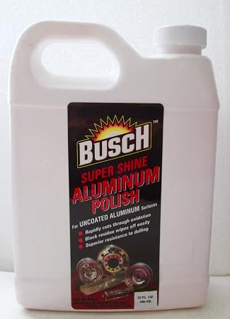 Amazon Com Busch Aluminum Polish Super Shine For Uncoated Aluminum 32oz Automotive