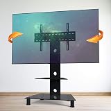 Support TV Sur Pied Réglable RICOO - Pour écrans 30 à 65 Pouces, Hauteur Et Inclinaison Ajustables - VESA Jusqu'à 800x400 - 5
