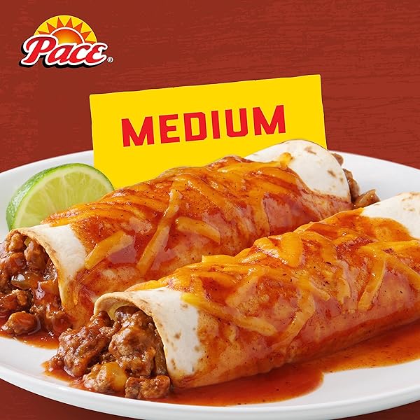 PACE MEDIUM RED ENCHILADA SAUCE, 10.5 OZ CAN