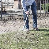 Unibos Garden Rake 25 Tines Telescopic 160cm Adjustable Handle view 7