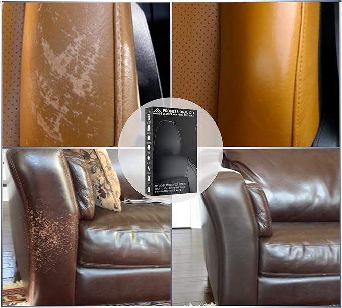 Amazon Com Leather And Vinyl Repair Kit Furniture Couch Car