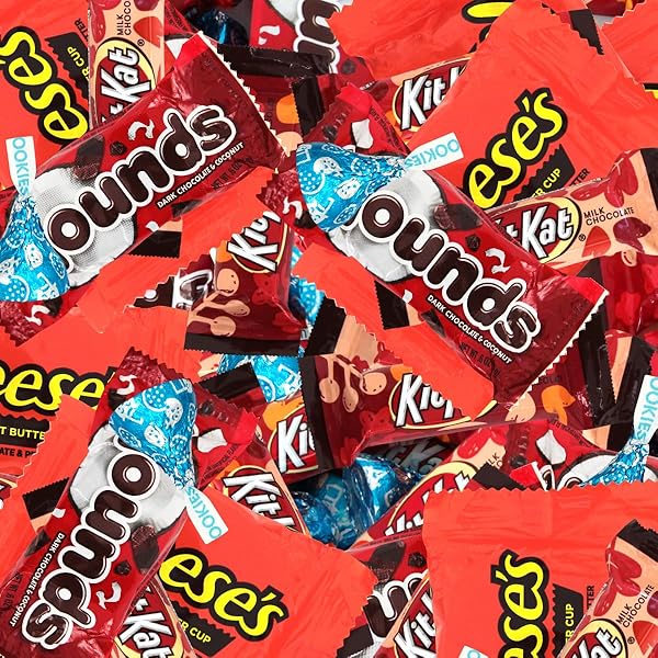 CHOCOLATE CANDY VARIETY PACK, 2LB PACK OF BULK CHOCOLATE CANDY INDIVIDUALLY WRAPPED, PERFECT ASSORTMENT FOR STOCKING STUFFERS, IDEAL ASSORTED CHOCOLATES FOR FAMILY AND FRIENDS