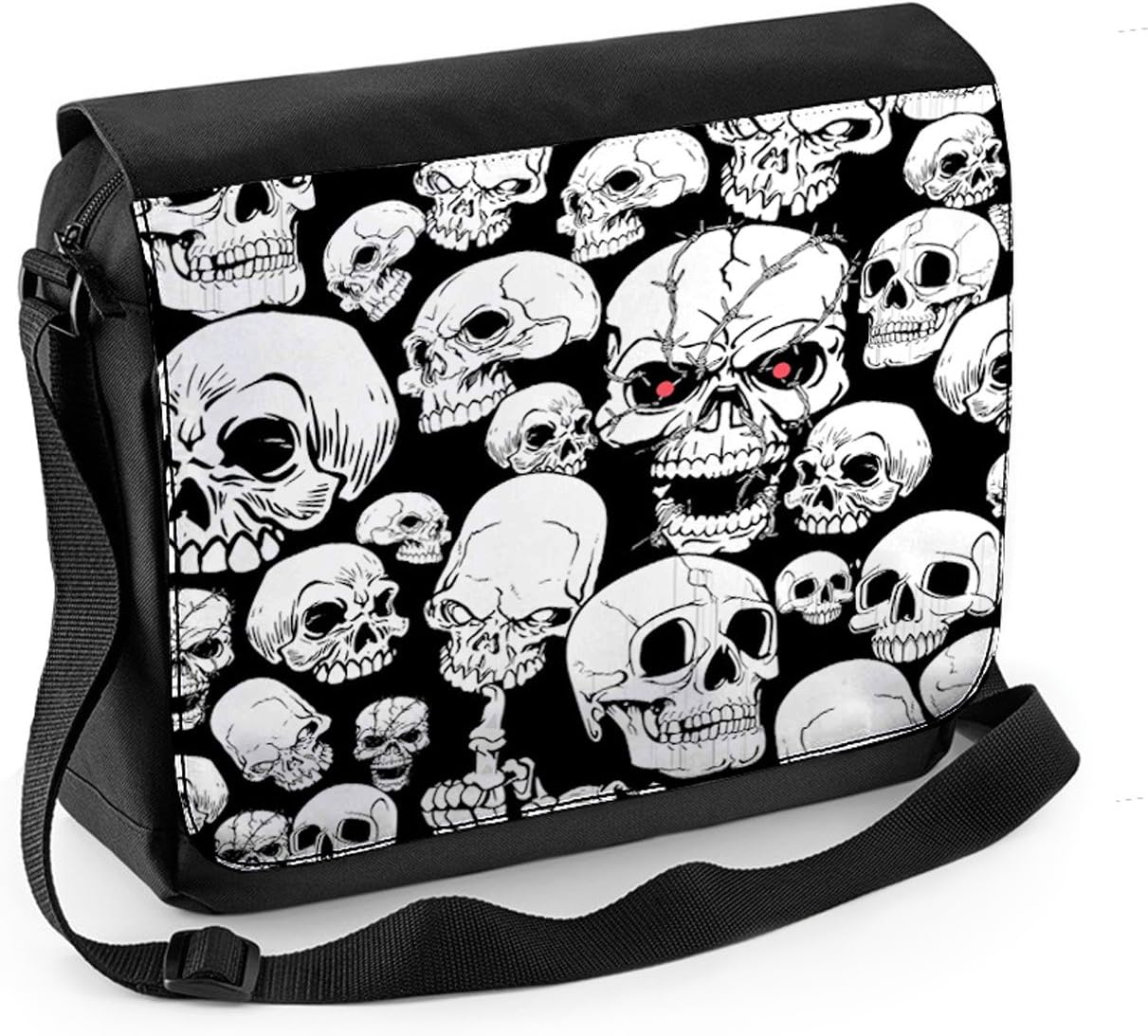 Tribal T-ShirtsSkull Garden Skeleton Laptop Messenger Bag