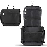 Hanging Toiletry Bag for Men and Women with Waterproof Materials and Swivel Hook Hanger - Ideal for Travel, Makeup Storage & 