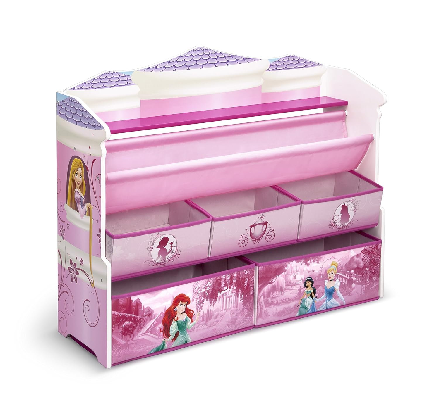 deluxe book and toy organizer