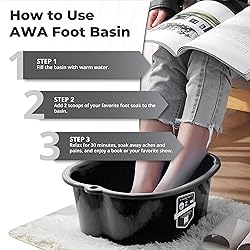 AWA Foot Soaking Tub for Soaking Feet, Extra Large