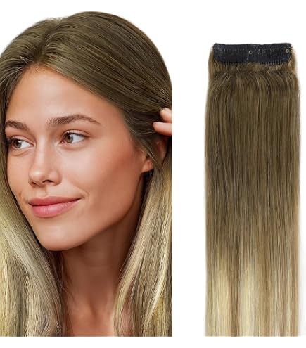 Clip in Human Hair Extensions 14 inch 2pcs 10g Scalp Fill-ins Invisible Coverage Amazon.com : WENNALIFE Scalp Hair Fill-ins Clip in Hair  main image 4