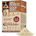 Fidobiotics Good Guts for Medium Mutts Probiotic for Dogs, 6 Billion CFUs, 11 Strains, 5 Digestive Enzymes, 2 Prebiotics, Digestive Gut Health for Dogs, Adult & Puppy Probiotics Supplements (30 Days)