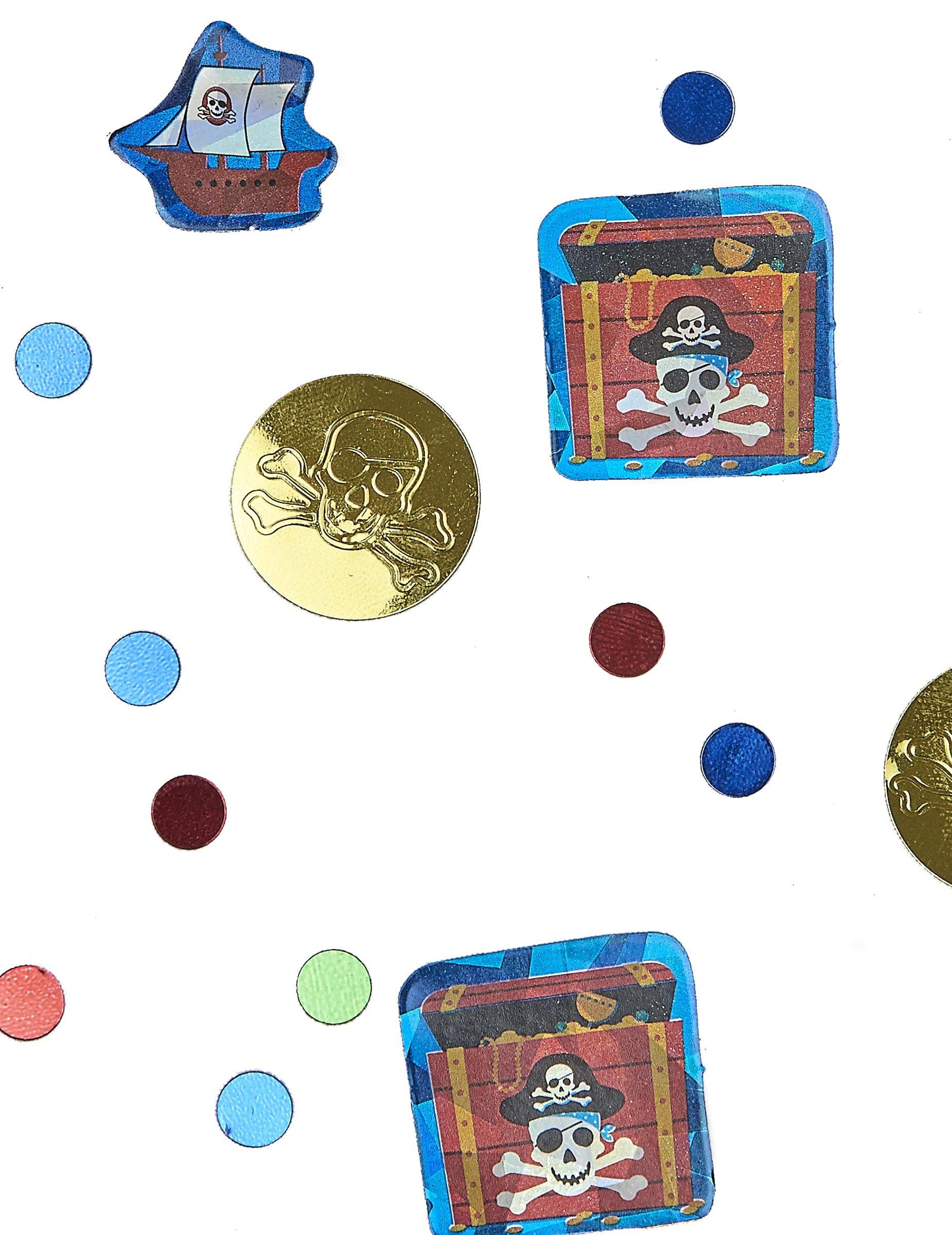 Pirate Party Prismatic Confetti Mix -