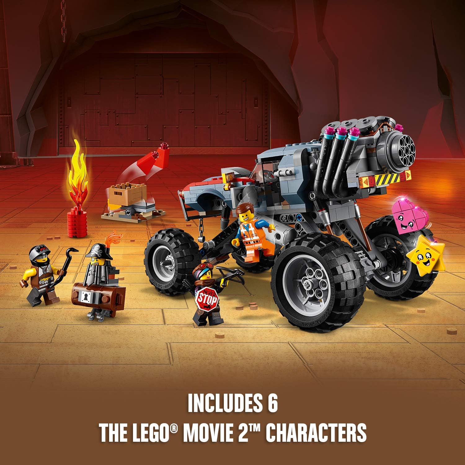 lego movie 2 emmet and lucy's escape buggy
