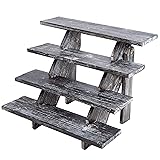 Hallops Rustic Cupcake Stand - Wooden Retail Table
