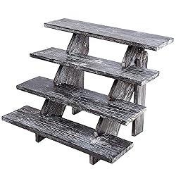 Hallops Rustic Cupcake Stand - Wooden Retail Table