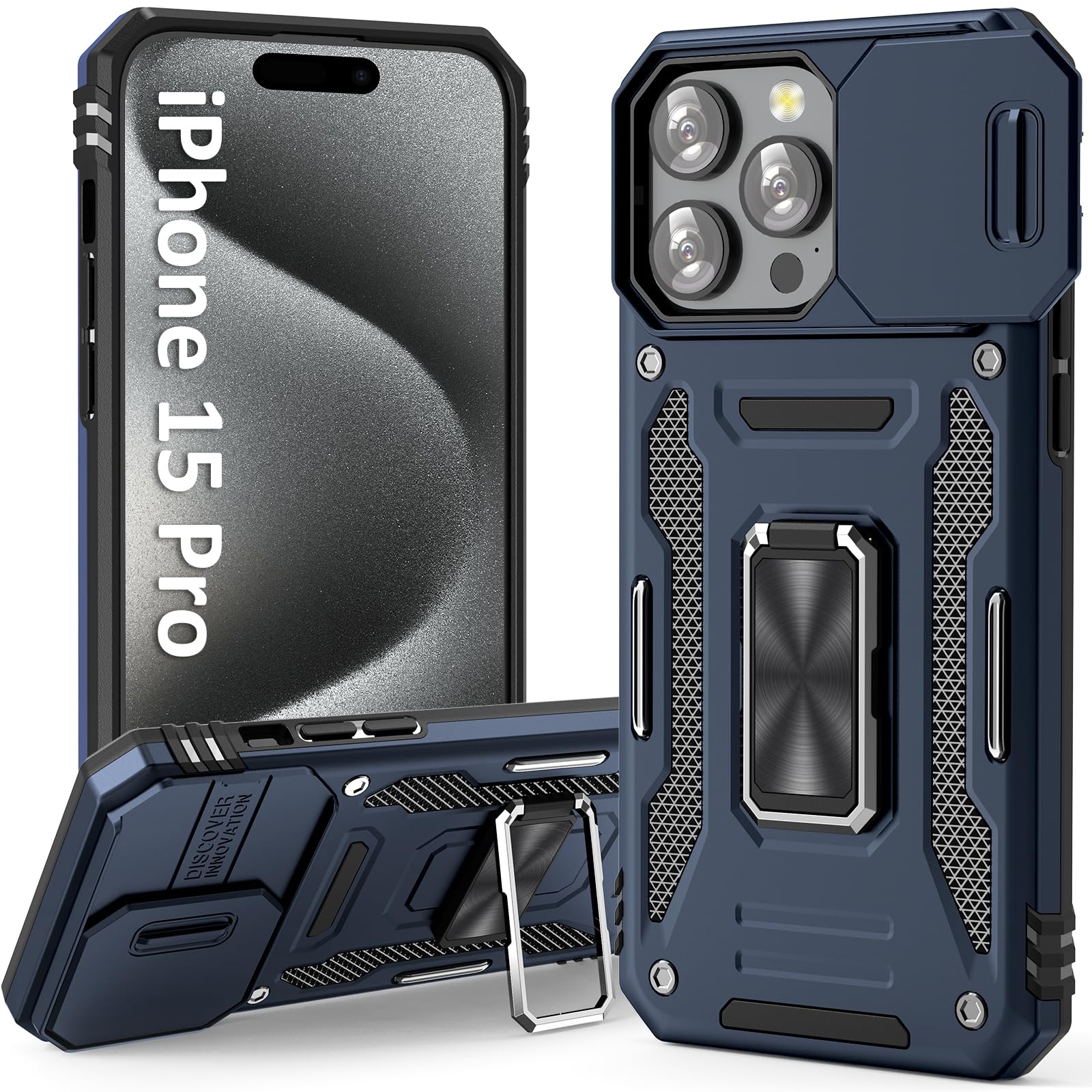 UKLCCU Phone Case for iPhone 15 Pro Case iPhone 15