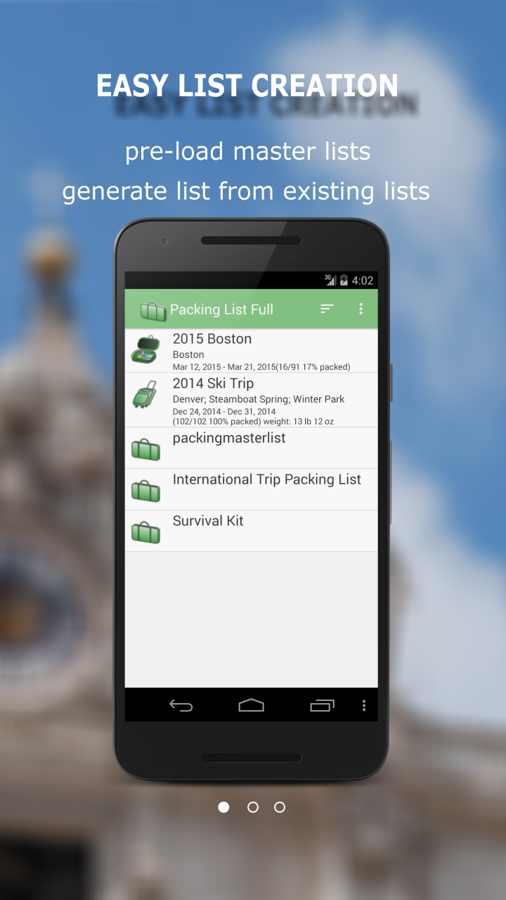 Packing ListAmazon.esAppstore for Android