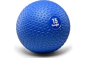 Yes4All Slam Balls with Easy Grip Textured Surface (Blue & Teal) 10-40lbs for Strength, Power and Conditioning Workout – Tren