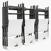 RaxGo Chair Storage Rack, Wall Mounted Folding Chairs Organizer and Hanger System,For Home, Garage, Heavy Duty
