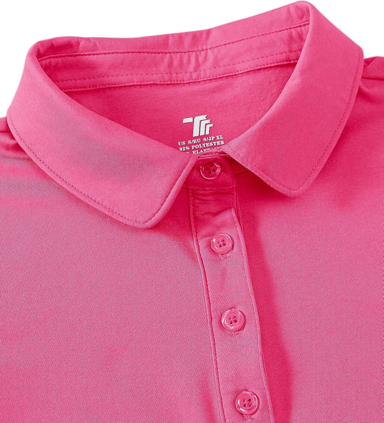 Women's Golf Polo Shirts Long Sleeve Slim Fit Athletic Shirts Cotton Fleece Warm Sports Tops for Tennis Work Business: Clothing