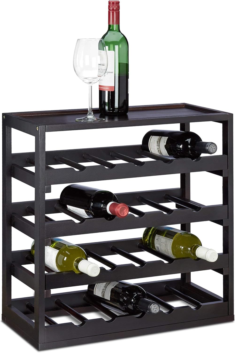 Relaxdays Wine Rack made of Wood