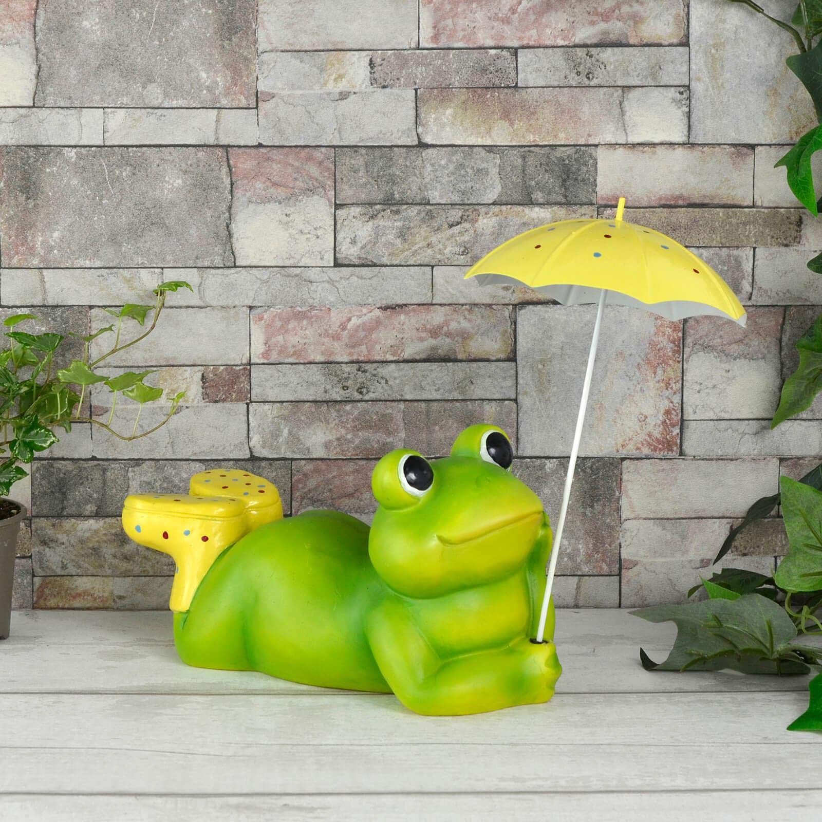 Azuma Frog Garden Decoration - Yellow