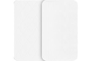 AOHWIDER 35x20 Rectangle Baby bassinet mattress: 2" Thick Dual Side Gel Memory Foam Bassinet Mattress Fit for Yamesmile/Bellababy/AMKE/ANGELBLISS Baby Bassinet - Exact Fit Replacement Bedside Bassinet