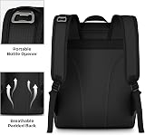 Tydi Cooler Backpack Insulated 30L Rucksack Picnic Camping Black view 5