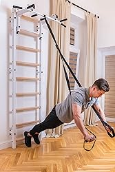 BenchK - Wooden Swedish Ladder Wall Stall Bar