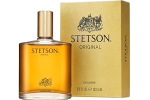 Stetson Original - Cologne for Men - Classic and Masculine Aroma with Fragrance Notes of Citrus, Patchouli, and Tonka Bean - 