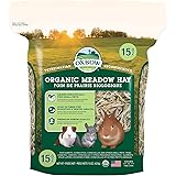 Oxbow Animal Health Organic Meadow Hay - All Natural Hay for Rabbits, Guinea Pigs, Chinchillas, Hamsters & Gerbils