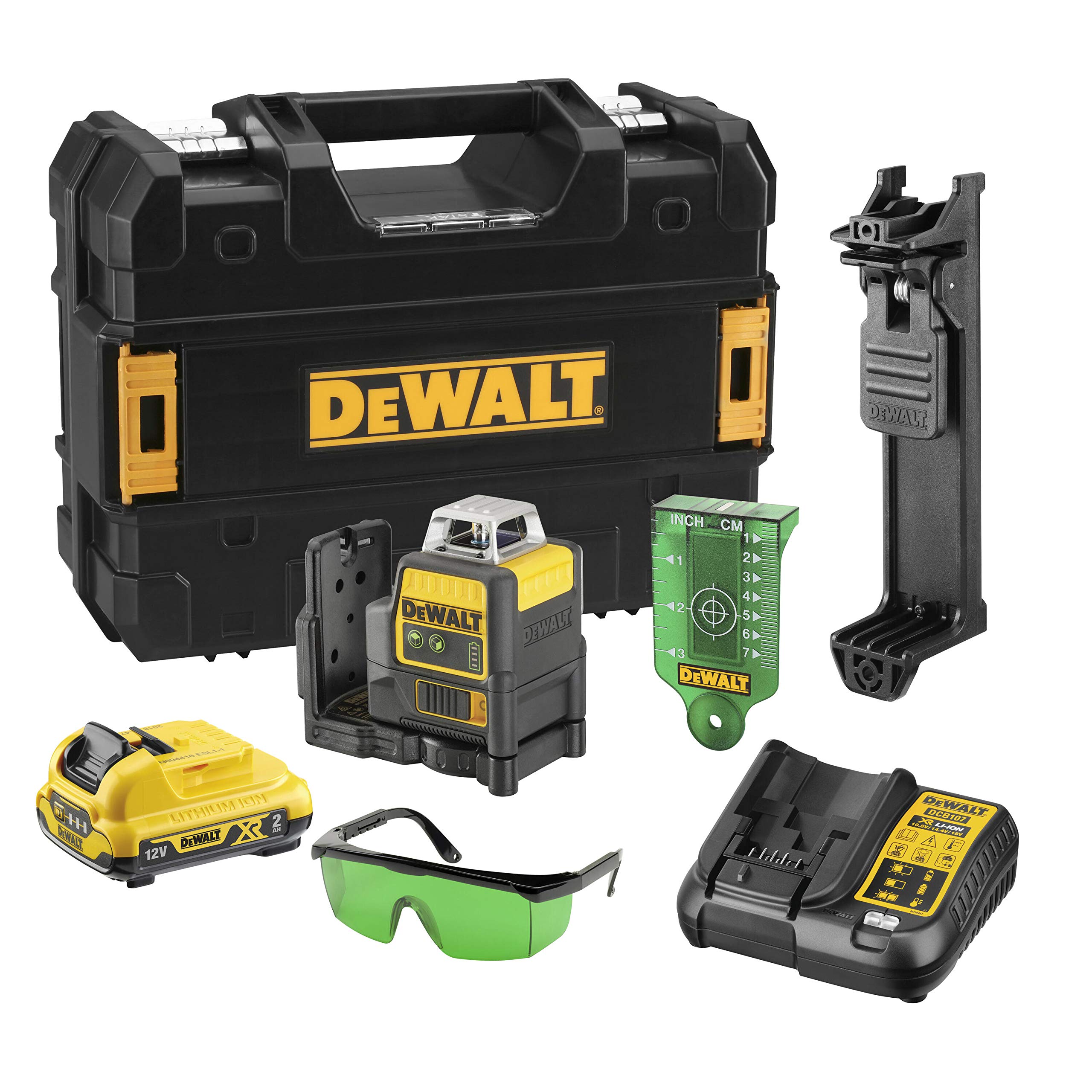 Dewalt - Niveau Laser 2 X 360° 12V Faisceau Vert - Dce0811D1G-Qw
