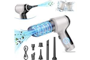 IHE Car Vacuum Cleaner, 15000Pa Handheld Cordless Rechargeable Wet & Dry Vacuum, 120W High Power for Car, Pet, Home, Office Cleaning, Washable HEPA Filter, Multi-Nozzles