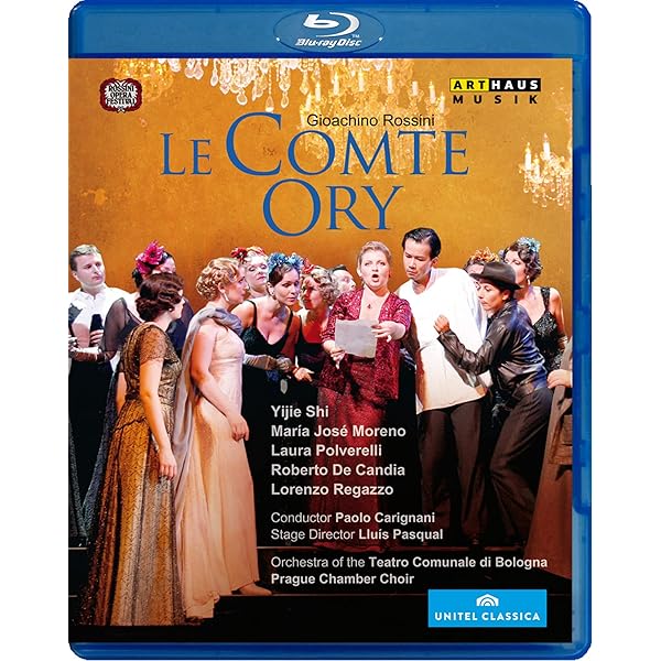 ロッシーニ : 歌劇≪オリー伯爵≫ / ルイ・ラングレ | ドゥニ・ポダリデス (Rossini: Le Comte Ory / Louis Langree) [Blu-ray] [Import] [日本 Amazon.co.jp: ロッシーニ オリー伯爵 全曲 ポダリデス演出 ルイ