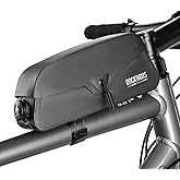 ROCKBROS bike frame bag with Magnetic Flap bike top tube bag Waterproof Cycling Pouch Tools Storage Bag for mountain Road bike