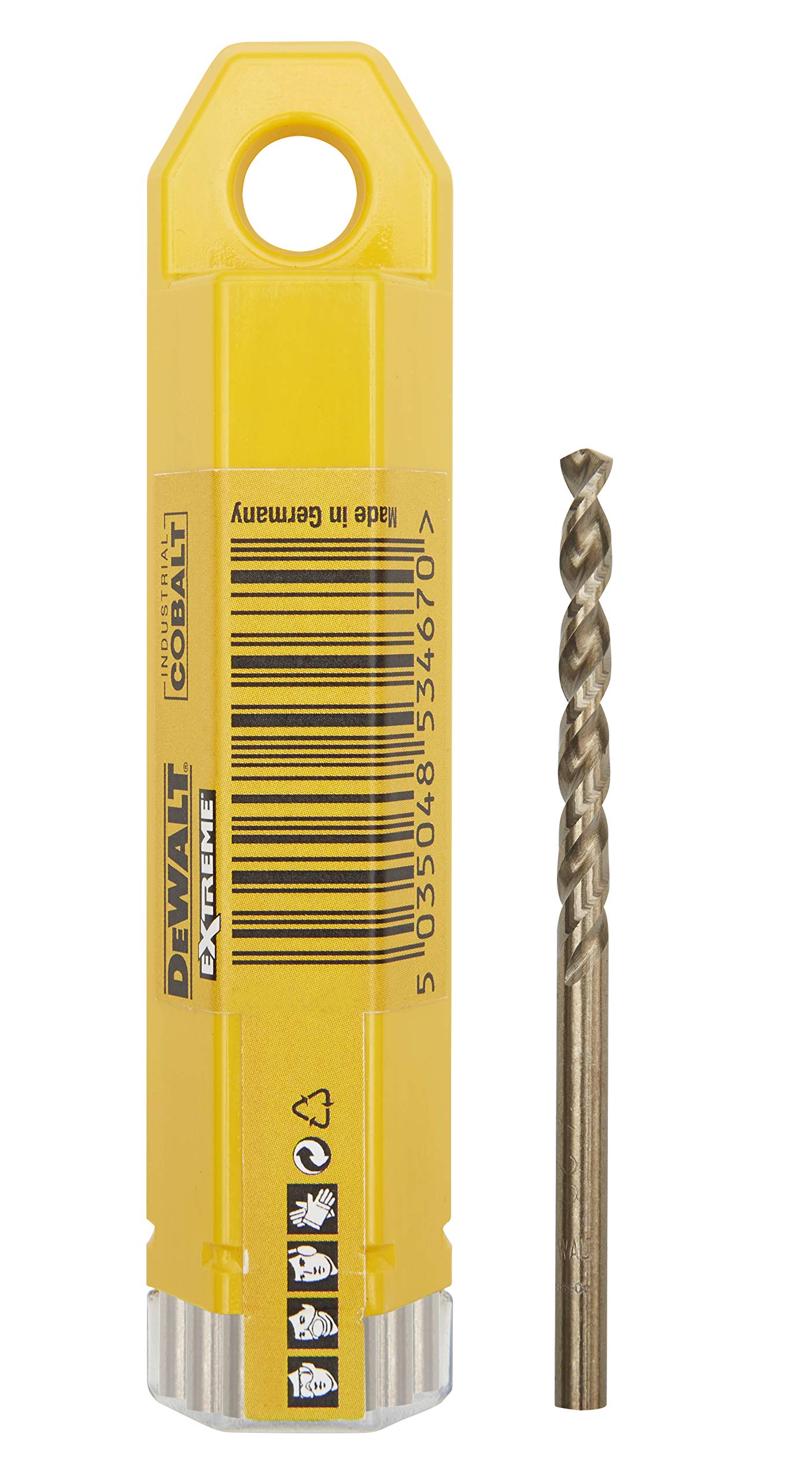 Dewalt DT4927 Metal Drill Bit HSS-Co 4 5X80X47 MM, Pack of 10, 6)
