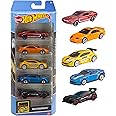 Hot Wheels Assortment Cars, 5 Count