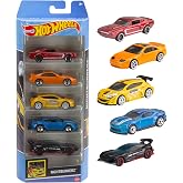 Hot Wheels Assortment Cars, 5 Count