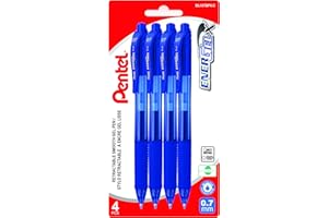 Pentel EnerGel-X Retractable Liquid Gel Rollerball Pen, Everyday Writing, Office Supplies, School Supplies, 0.7mm Medium Poin