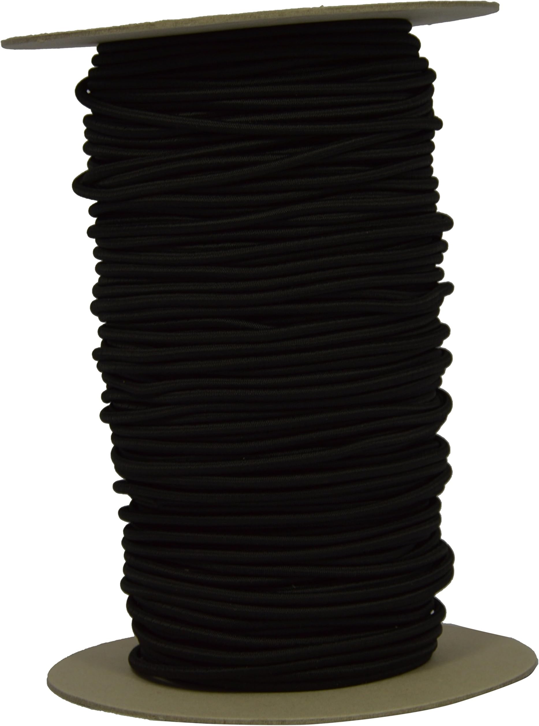 Corderie Italiane 1017547 – 00 Braid Elastic, HT, 04 MM-200 MT, Black
