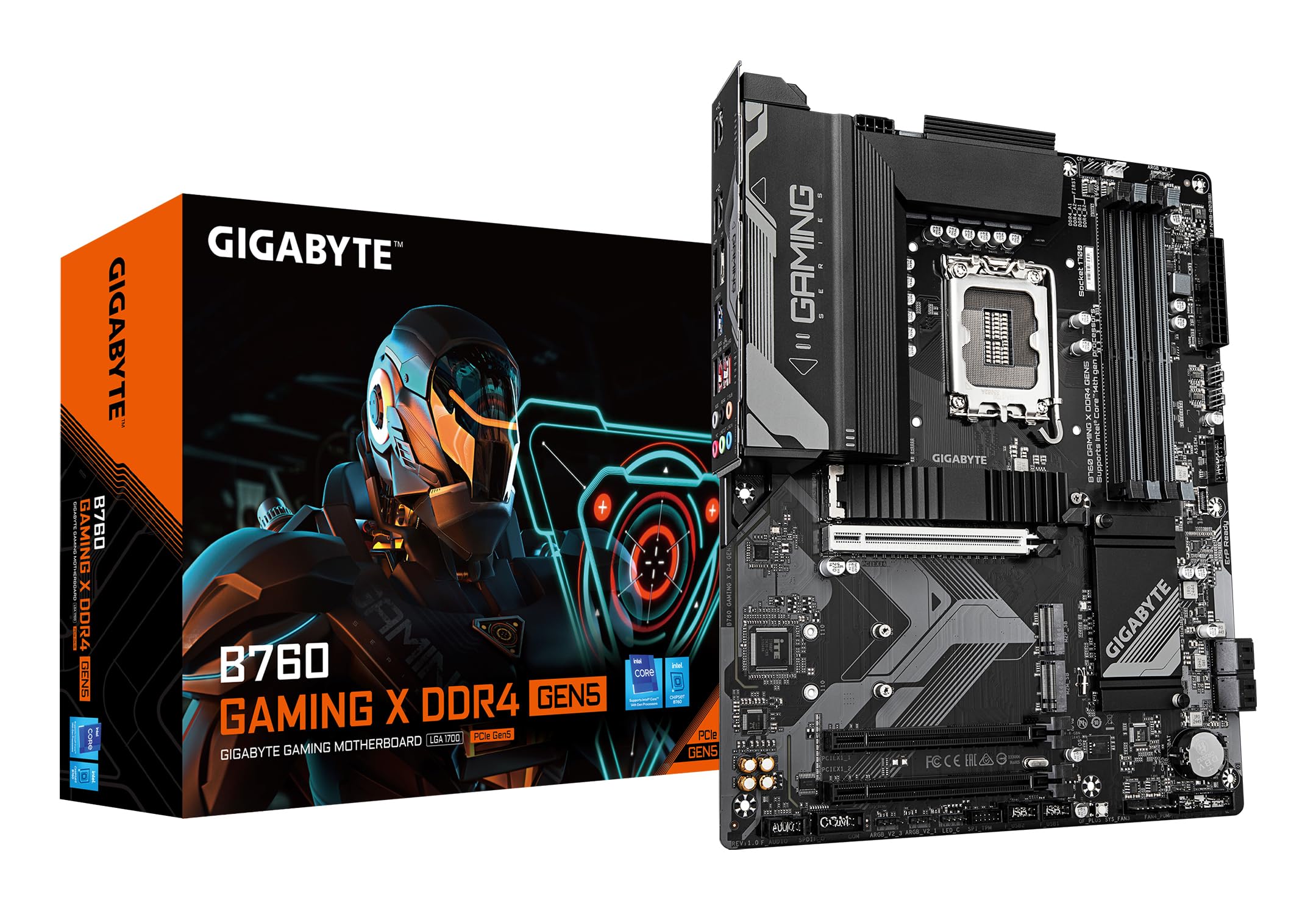 Placa base GIGABYTE B760 GAMING X DDR4 GEN5 ATX MB6761