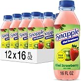 Snapple Kiwi Strawberry Juice Drink, 16 Oz Bottles, 12 Count