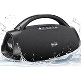 W-KING Portable Bluetooth Speaker, 330W Peak Loud Boombox Party Outdoor | 200W RMS Massive Bass, 7.5" Subwoofer, 2 Woofers, 5 Drivers, 2.1Ch, IP67, BT5.4, Stereo Pair, APP, Large Wireless Speakers