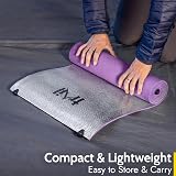 Trail Outdoor Leisure Trail Camping Mat 7mm Reflective Foam 180x50 Purple view 4