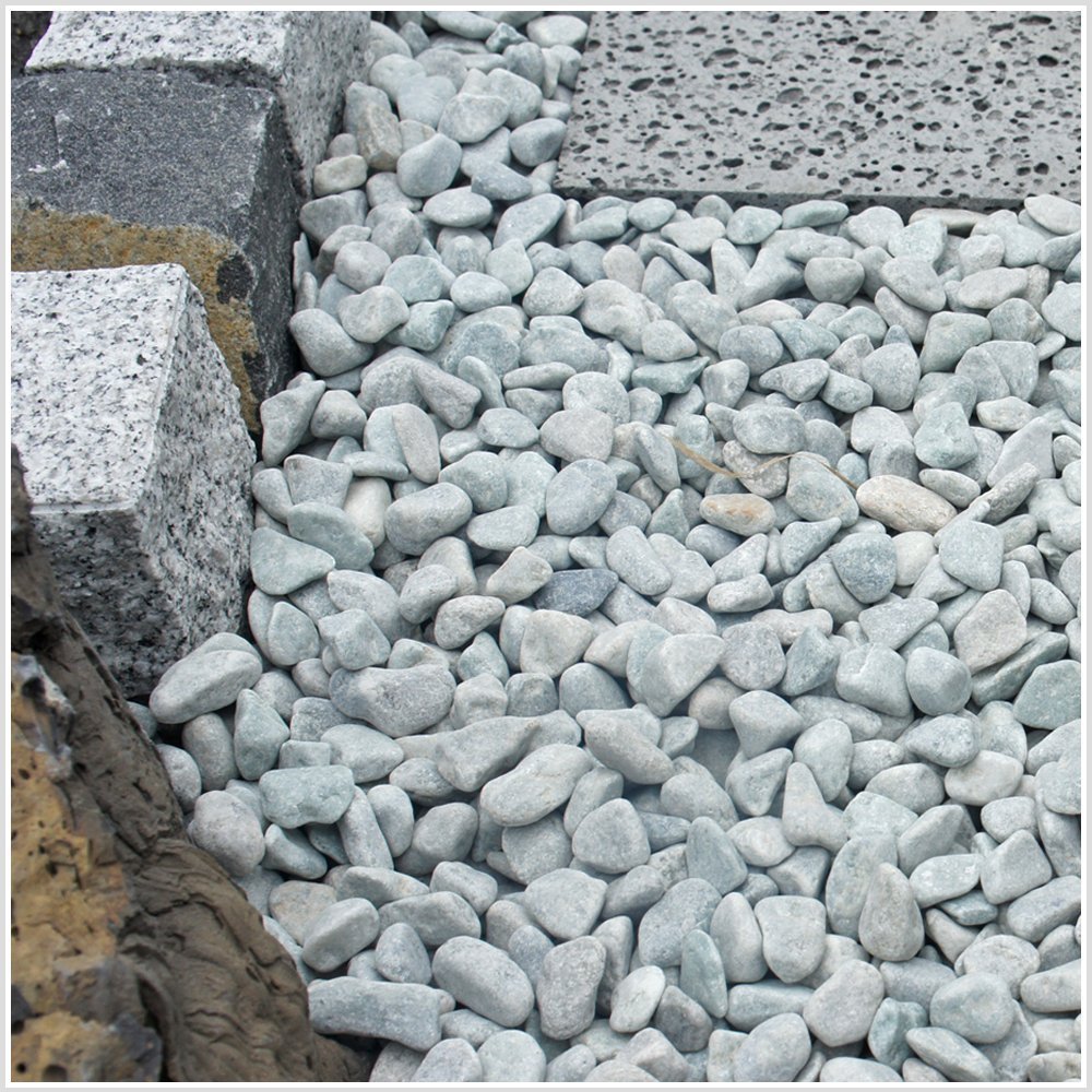 B0756srh1n 大理石 青 玉砂利 0kg 約1 5cm 0kg アイスブルースプレッド ガーデン 激安正規品