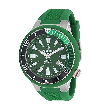 POSEIDON by KIENZLE Uhr Analog mit Silikon Armband UP00506