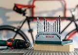 Bosch 15-Piece Mini X-Line Drill Bit Set Wood Metal Masonry view 6